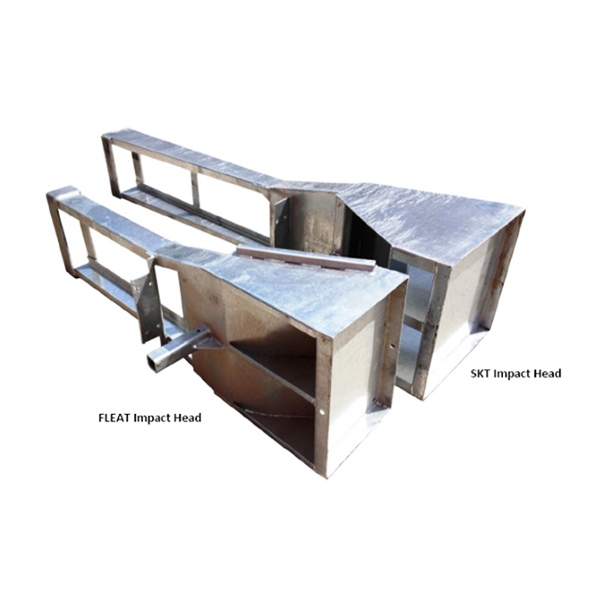 Highway Guardrail Absorbing Energy End